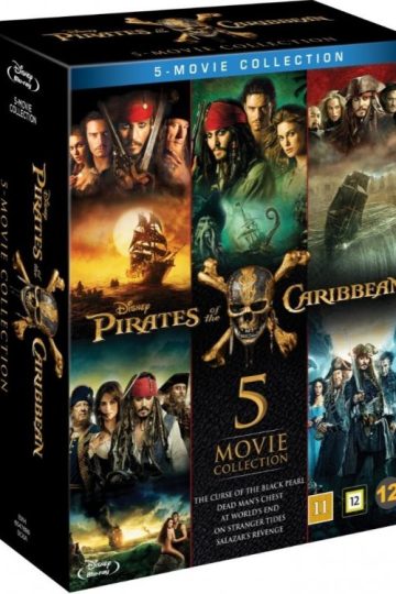 Pirates Of The Caribbean (2003 to 2017) Movies Collection